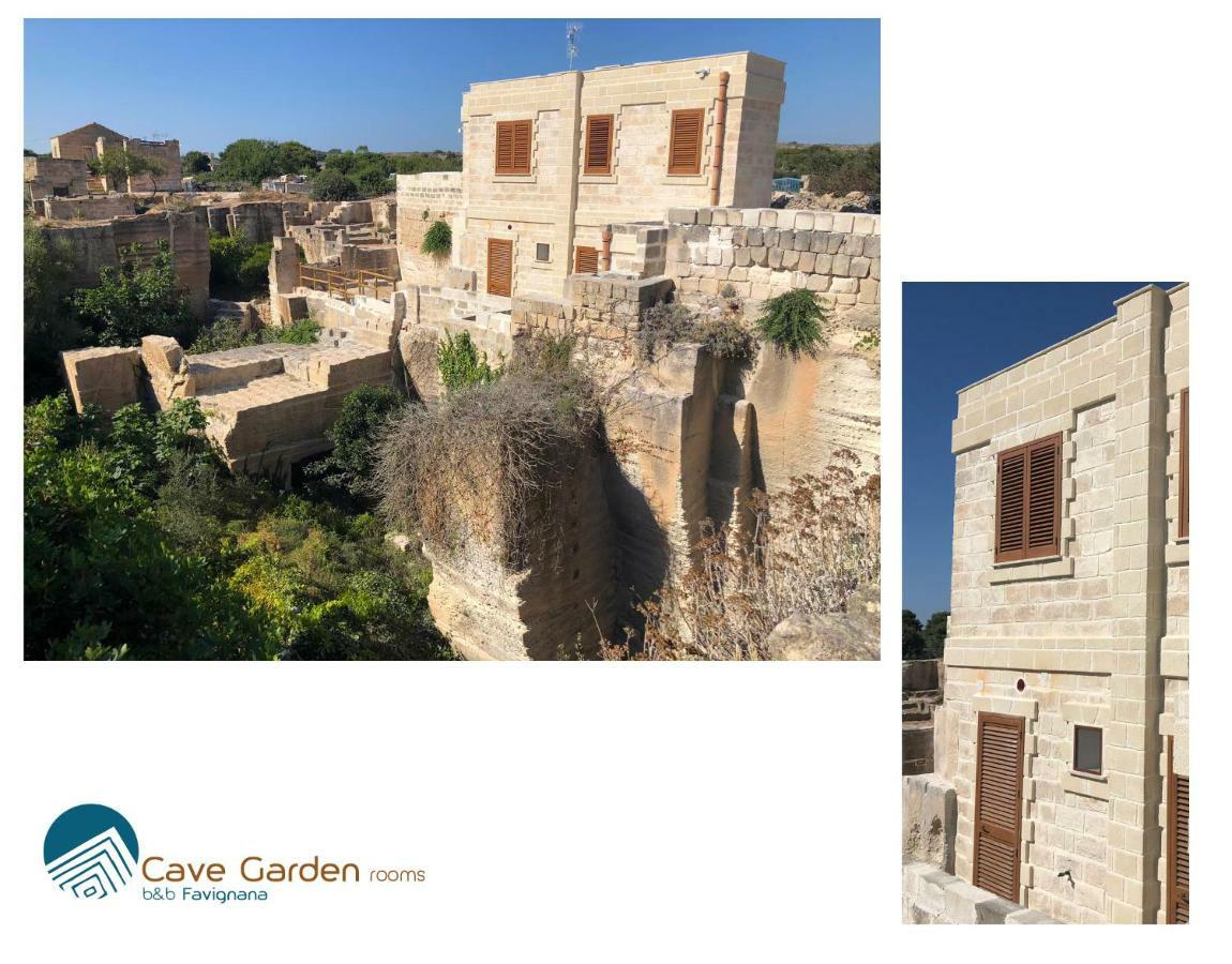Cave Garden Rooms Favignana Ngoại thất bức ảnh